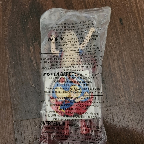2/$20 DC Superhero Girls Supergirl Toy #3 Made for McDonald's Happy Meal 2016 - Picture 3 of 4